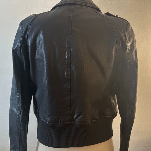 Black Leather Jacket - Picture 4 of 8